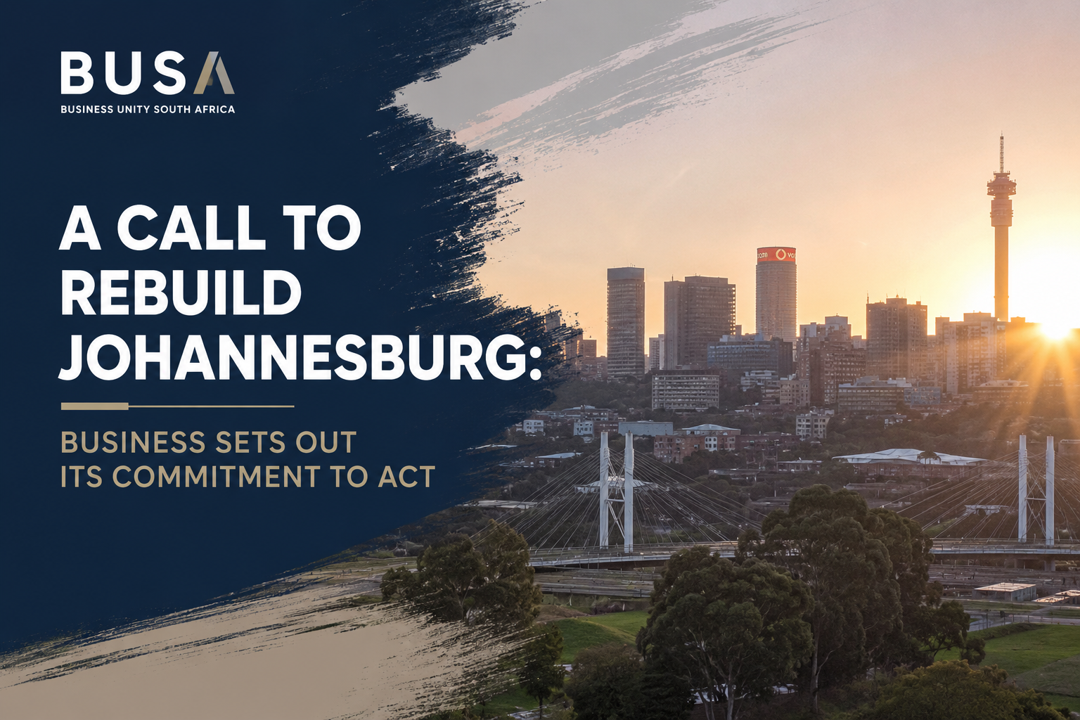 A call to rebuild Johannesburg